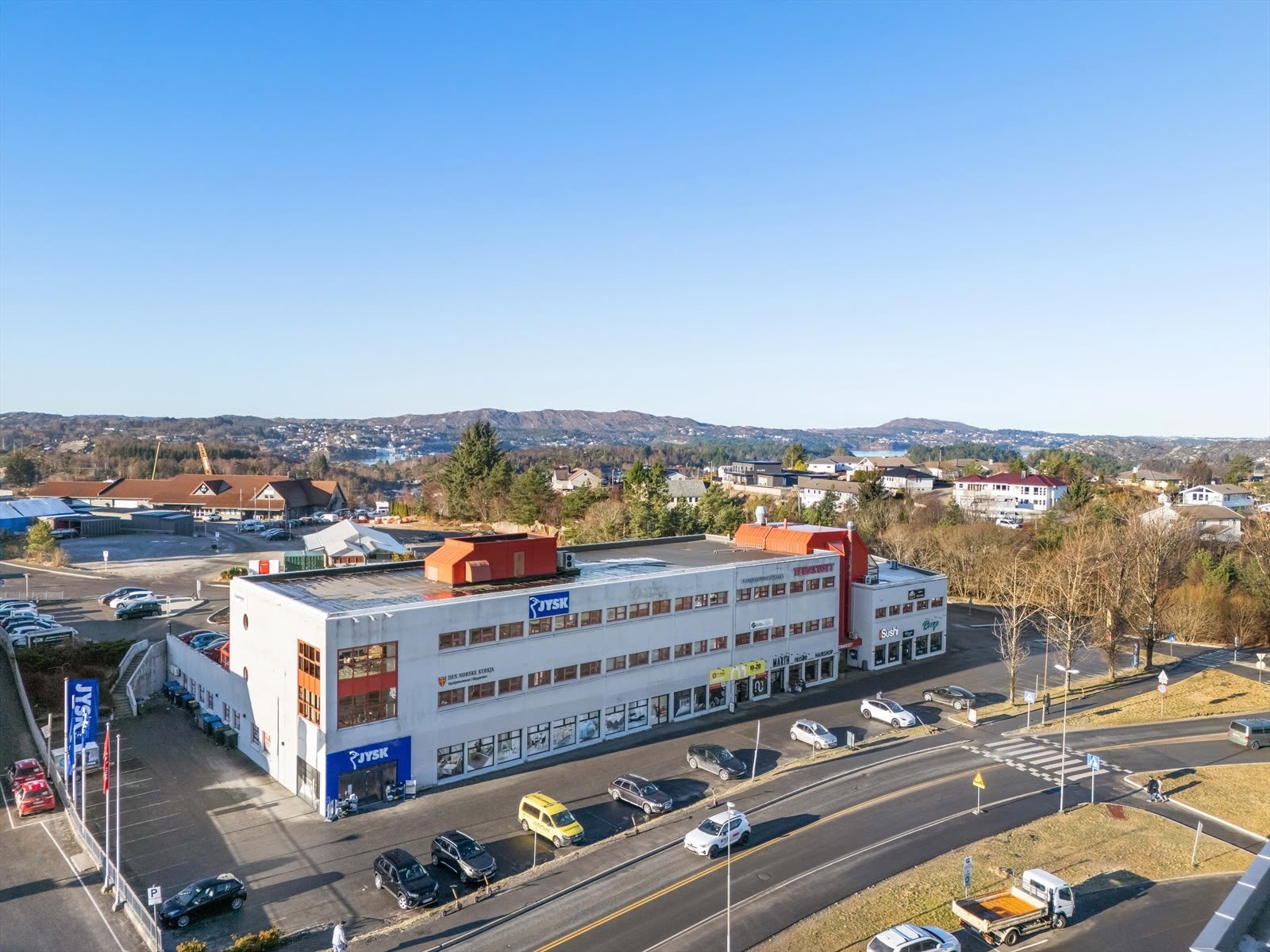 Kontorlokaler i Temahuset på Straume