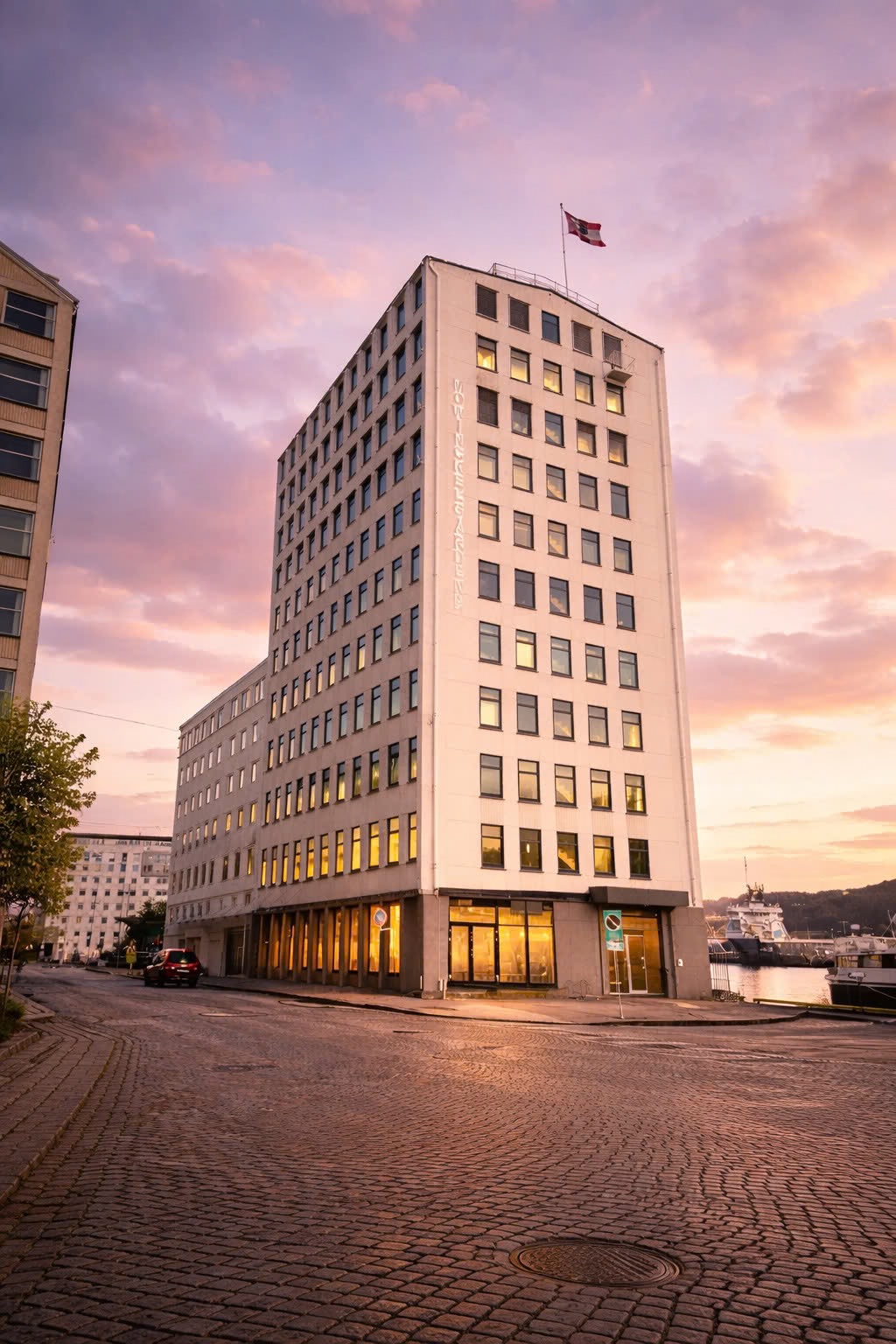 Kontorlokaler i første linje mot Vågen C. Sundts gate 37/39